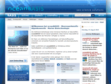 Tablet Screenshot of oceanbasis.de